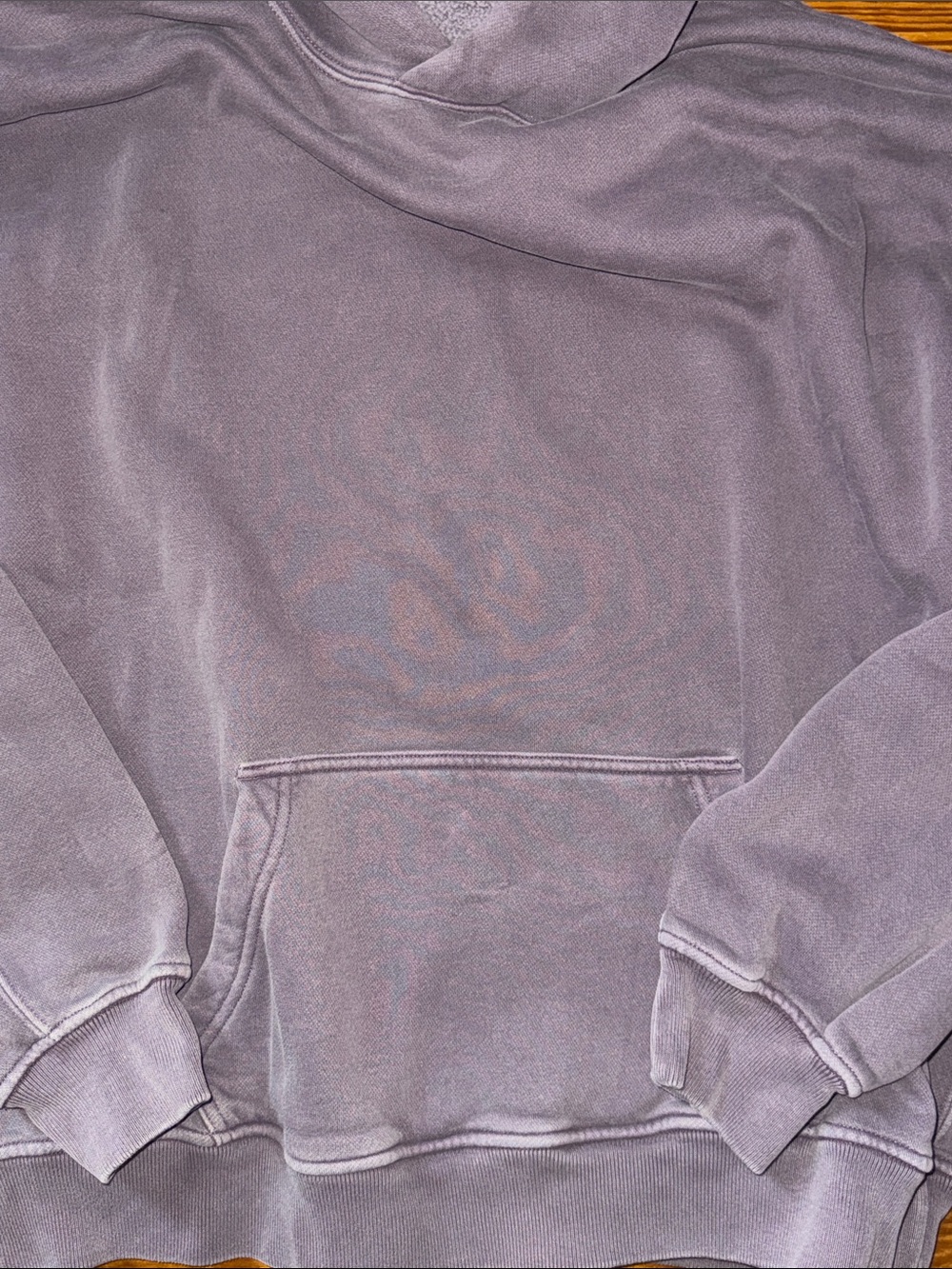 Abercrombie hoodie in brushed purple - Picture 3 of 3